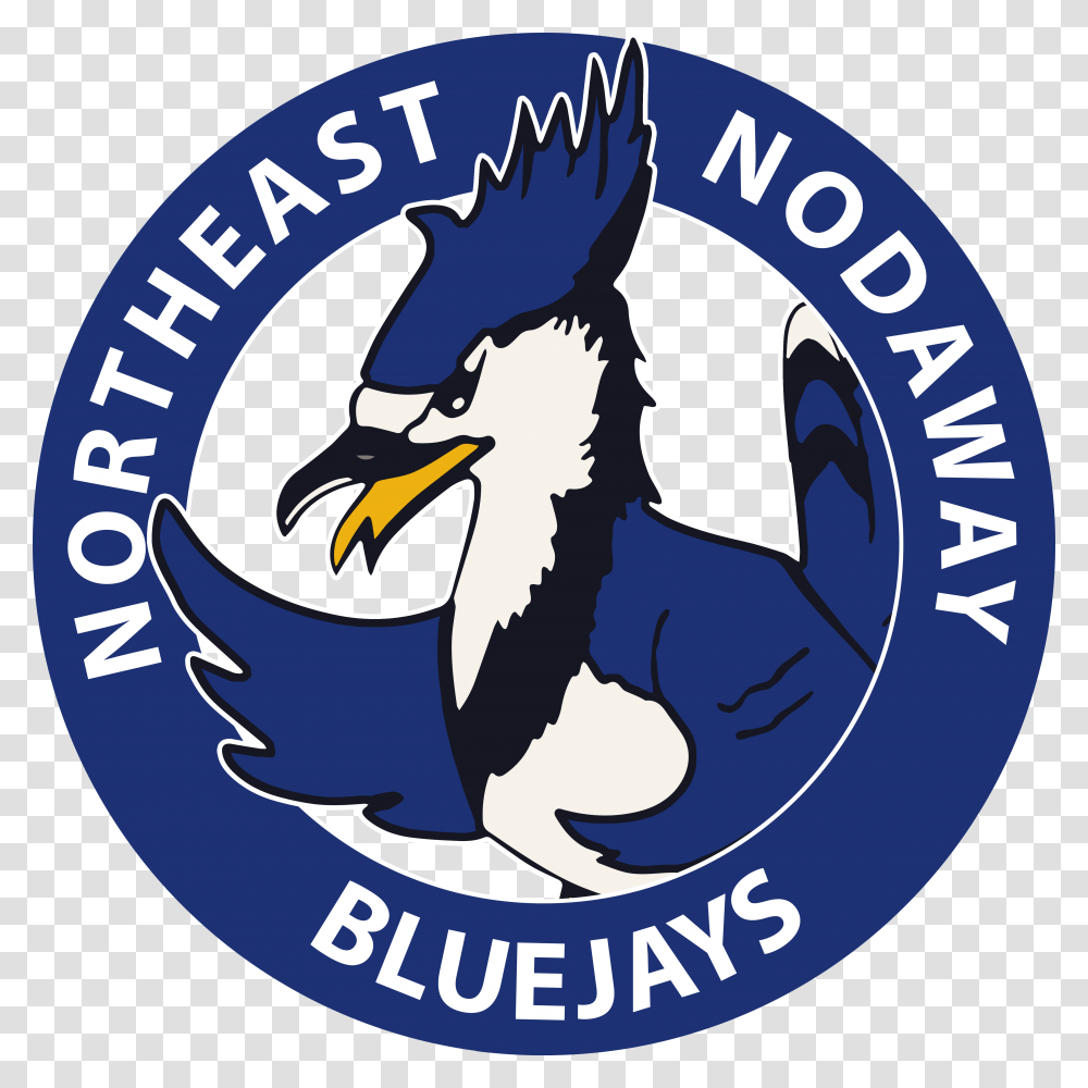 Northeast Nodaway Blue Jays, Logo, Animal, Bird Transparent Png