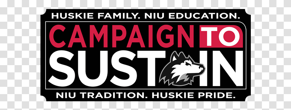 Northern Illinois Huskies, Label, Alphabet, Paper Transparent Png