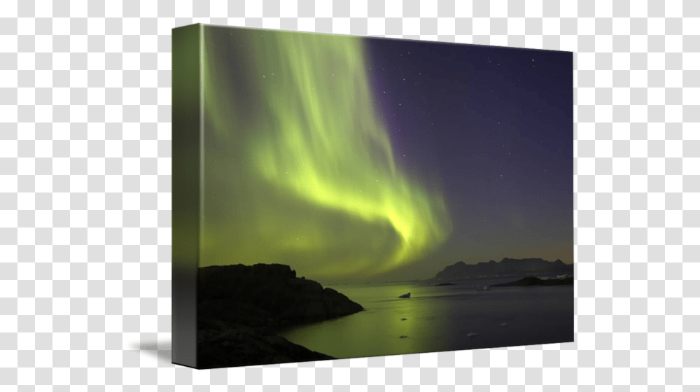 Northern Lights 2 Aurora Boreal, Nature, Outdoors, Night, Land Transparent Png
