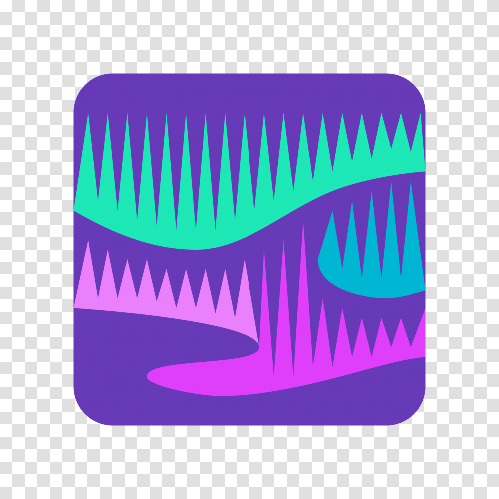 Northern Lights Icon, Mat, Mousepad, Comb Transparent Png