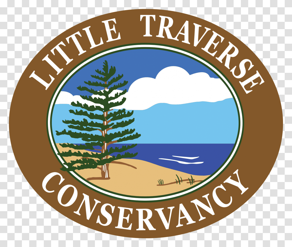 Northern Michigan Land Trust Little Traverse Conservancy, Logo, Symbol, Tree, Plant Transparent Png