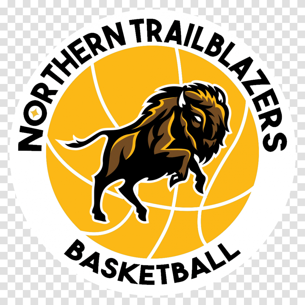 Northern Trailblazers Basketball Download, Label, Logo Transparent Png