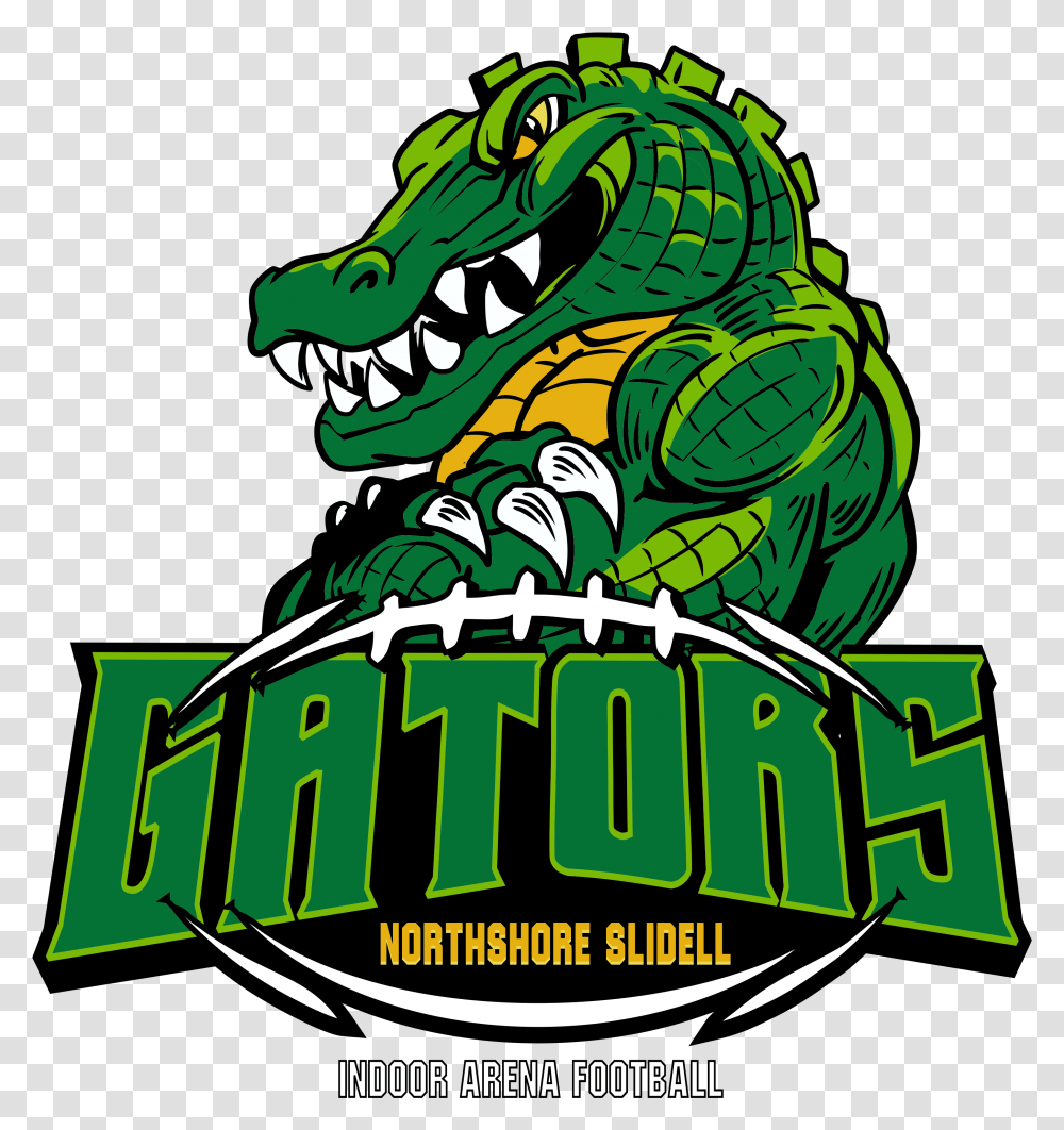 Northshore Gators Logo Image Crocodile Logo Vector, Vegetation, Plant, Reptile, Animal Transparent Png