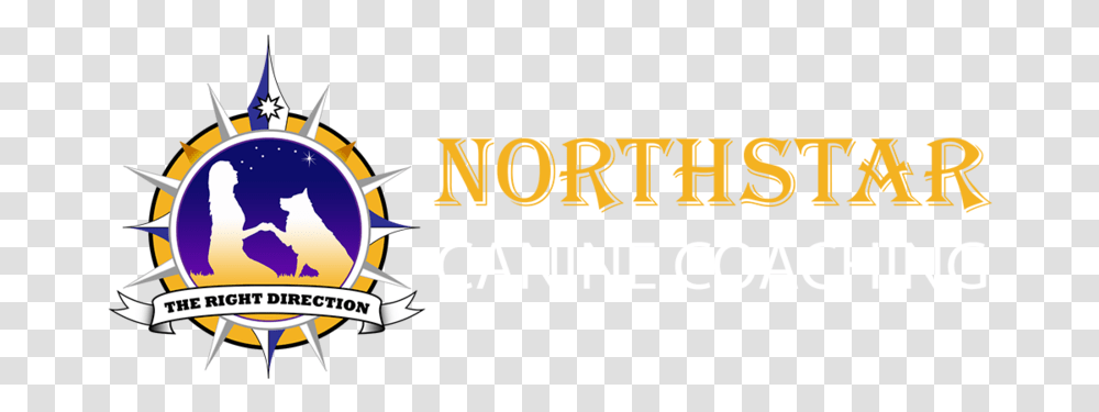 Northstar Canine Coaching Graphic Design, Symbol, Logo, Trademark, Text Transparent Png
