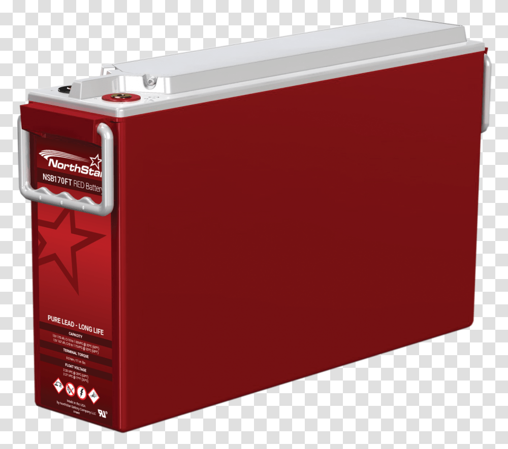 Northstar Nsb 100 Ft Red Battery, Mailbox, Letterbox, Lighter Transparent Png