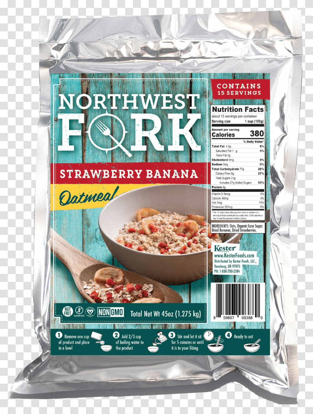 Northwest Fork Gluten Free Emergency Food Supply Transparent Png