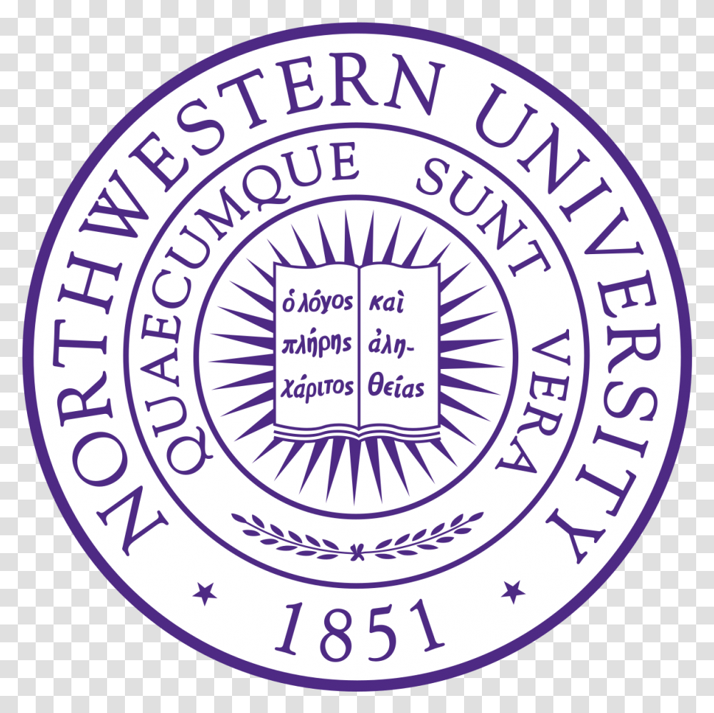 Northwestern University Pritzker School Northwestern University Logo, Symbol, Trademark, Badge, Coin Transparent Png