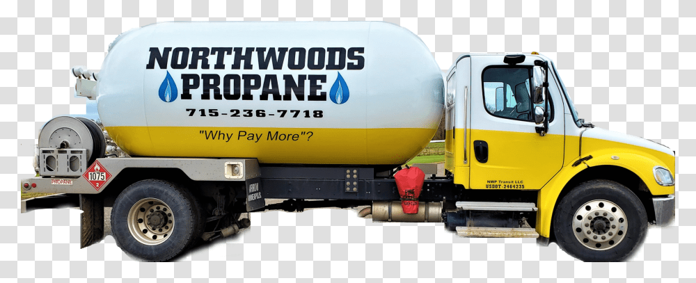 Northwoods Propane Gas Tanks Wisconsin Delivery Strawberry Cream Soda Pop Daydream, Truck, Vehicle, Transportation, Machine Transparent Png