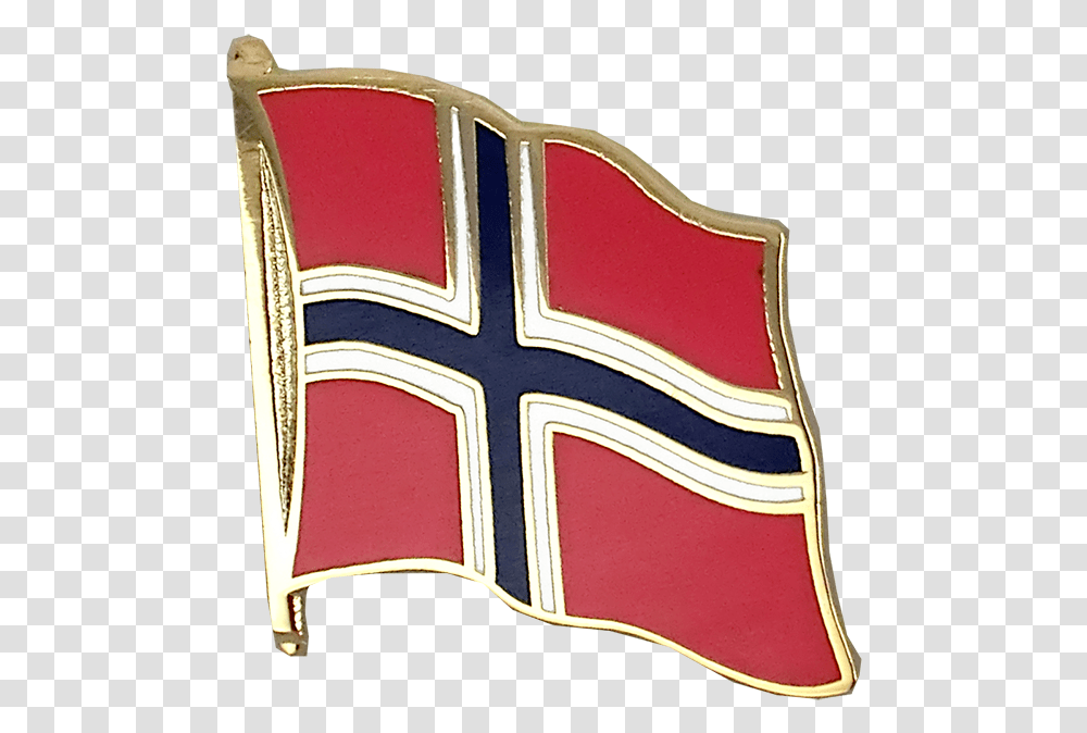 Norway Flag Lapel Pin Flag, Armor, Shield Transparent Png