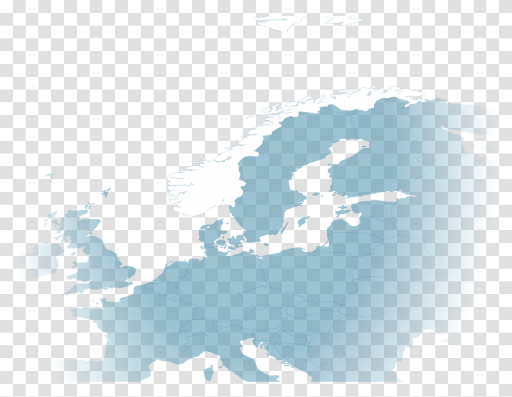 Norway Iq Map Of Europe, Silhouette, Outdoors, Nature, Diagram Transparent Png