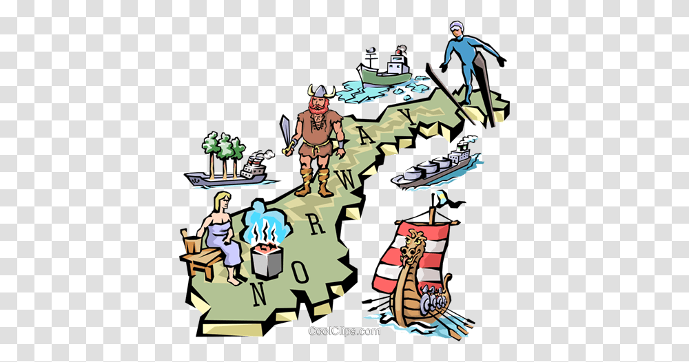 Norway Map Royalty Free Vector Clip Art Illustration, Person, Comics, Book, Plant Transparent Png