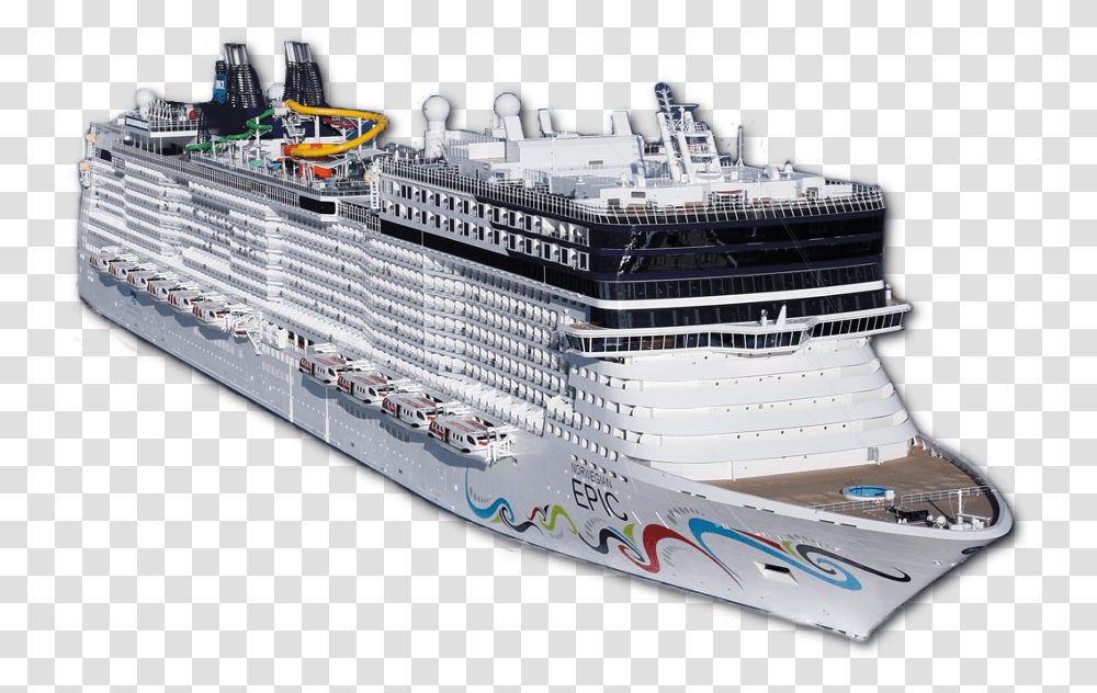 Norwegian Epic Itinerary 2019, Boat, Vehicle, Transportation, Ship Transparent Png