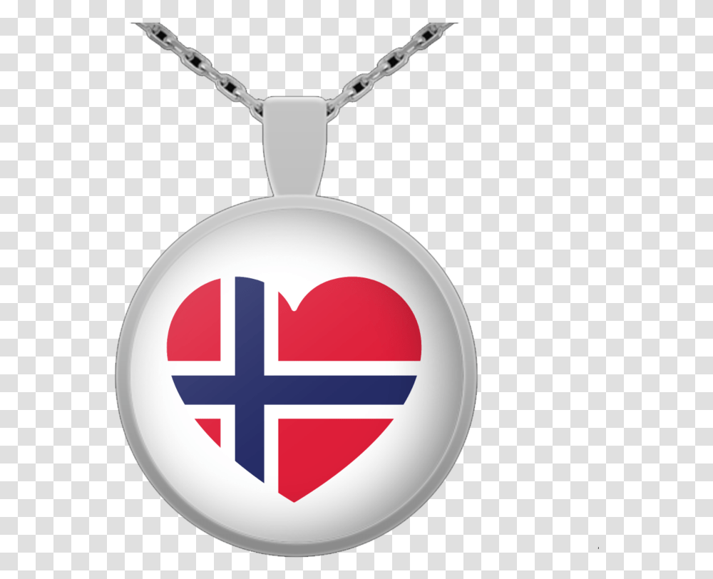 Norwegian Flag Heart, Pendant, Accessories, Accessory Transparent Png