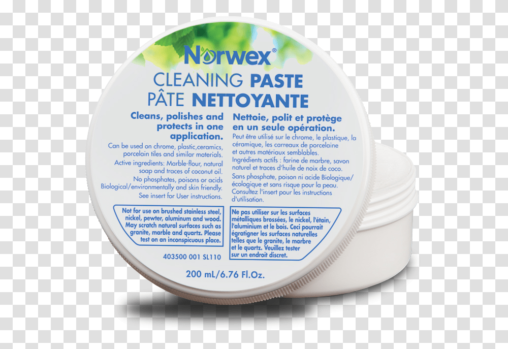 Norwex Cleaning Paste Canada Download Norwex Cleaning Paste And Envirosponge, Label, Indoors, Room Transparent Png