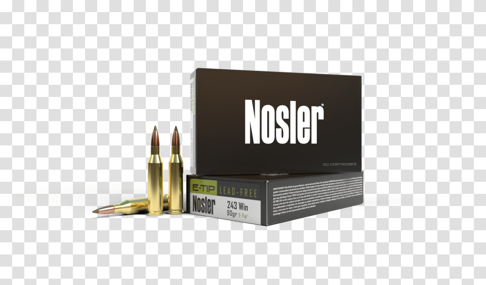Nosler Media Ammo, Weapon, Weaponry, Ammunition, Bullet Transparent Png