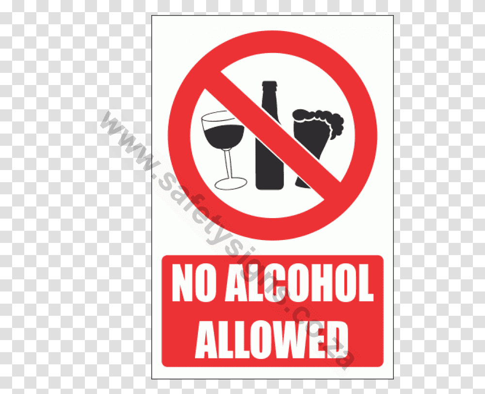 Not Allowed Clipart Traffic Sign, Beverage, Drink, Advertisement, Wine Transparent Png