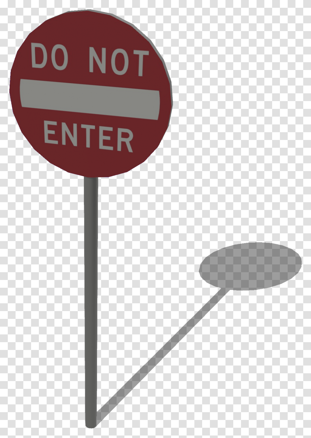 Not Enter Sign California Route 66 Museum, Road Sign, Bus Stop Transparent Png