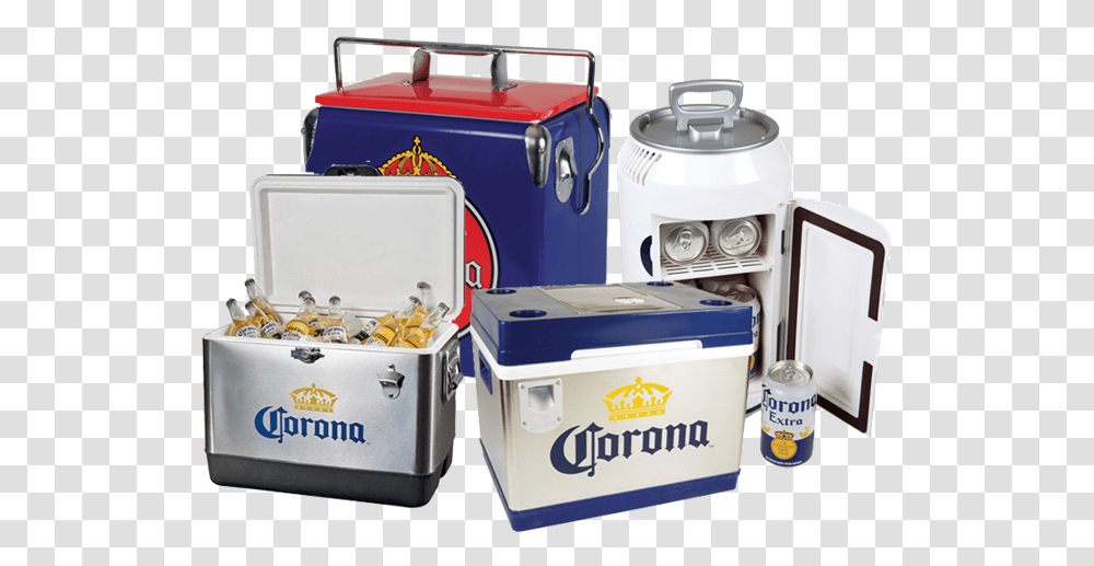 Not Just Any Cooler Corona Can Fridge, Appliance, Box Transparent Png