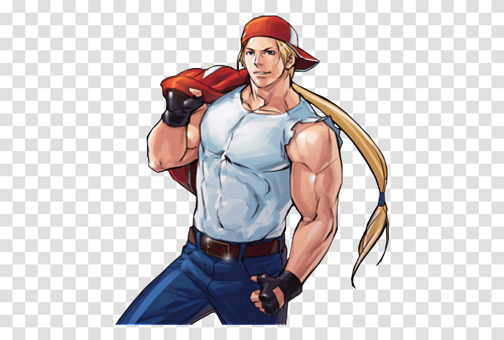 Not Quite As Bishnen Like Andy Or Pretty Boy Like Terry Bogard Kof 2002 Um, Comics, Book, Person, Human Transparent Png