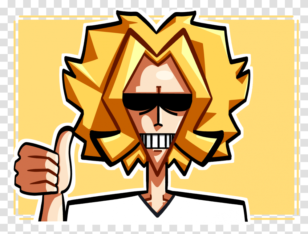 Not So Mighty All Might, Label, Dynamite, Paper Transparent Png