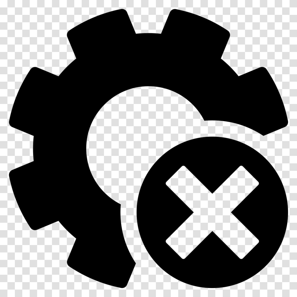 Not Started Background Gears, Machine, Cross Transparent Png
