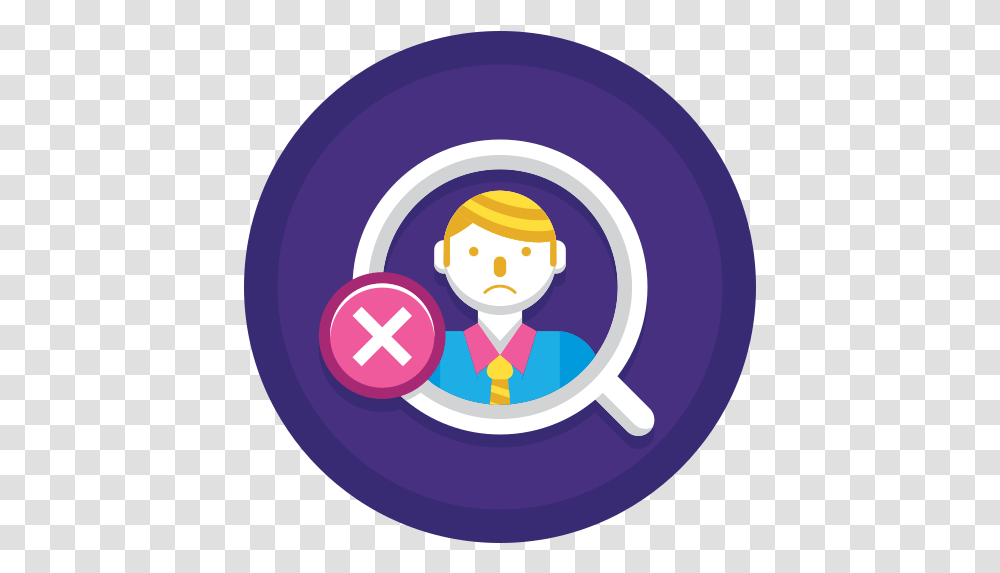 Not Suitable Free People Icons Investor Icon, Magnifying, Frisbee, Toy, Sphere Transparent Png