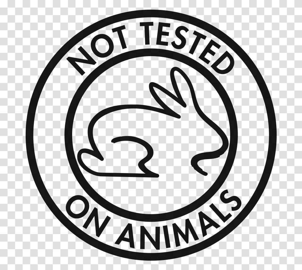Not Tested On Animals Logo Vector Emblem, Gray, World Of Warcraft Transparent Png