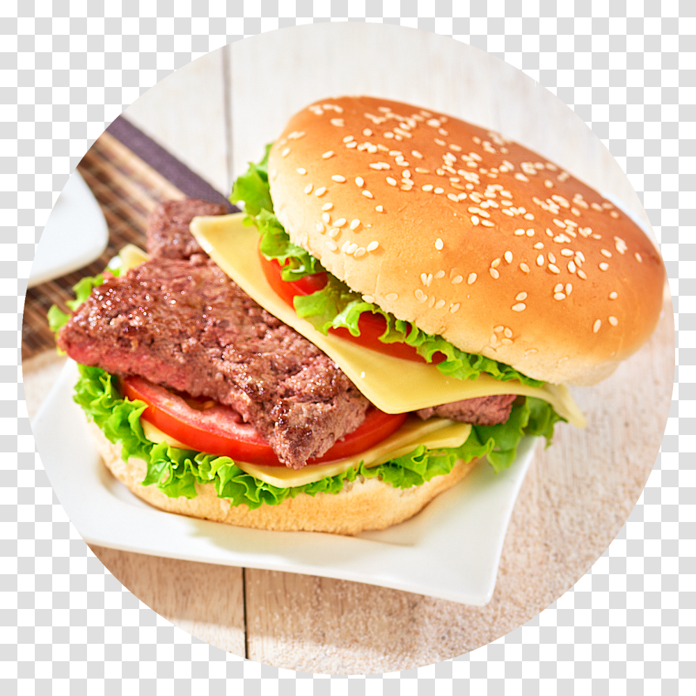 Nota Web Hamburguesa Fast Food, Burger Transparent Png