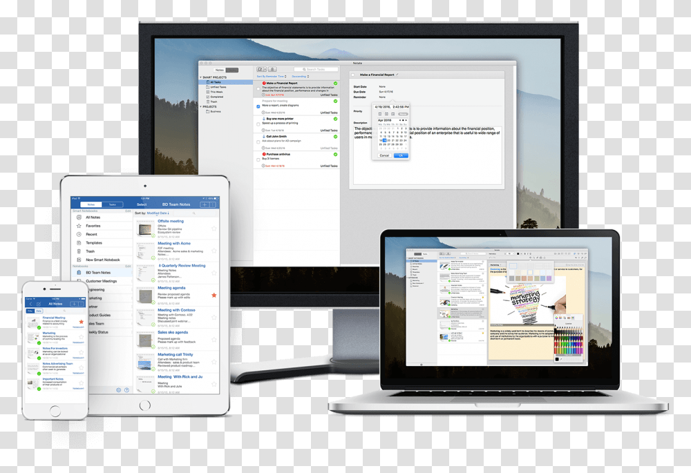 Notate Notes Software Engineering, Computer, Electronics, Pc, Screen Transparent Png