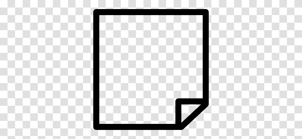 Note Blank Paper With One Folded Corner Free Vectors Logos, Gray, World Of Warcraft Transparent Png