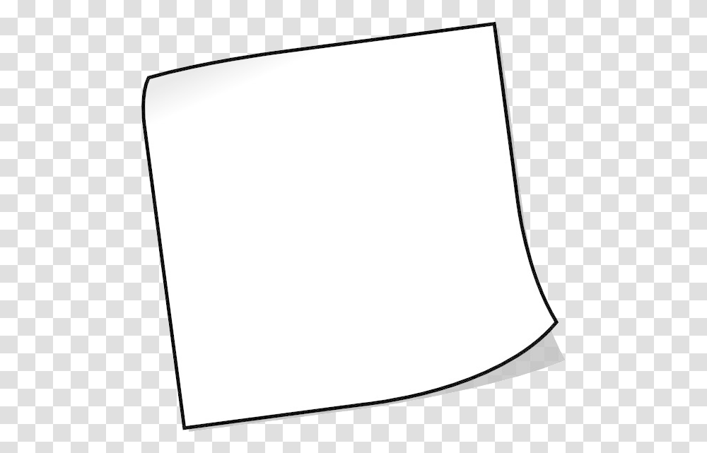 Note Blank Sticky Clip Art Free Vector In Open Office Sticky Note Clip Art, Apparel, Hat Transparent Png