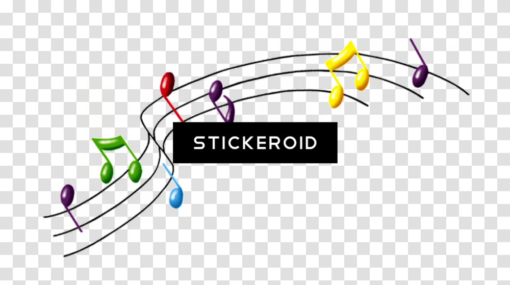 Note Clef Miscellaneous Music Notes Music Colorful Music Notes Clipart Background, Text, Graphics, Ball, Electronics Transparent Png