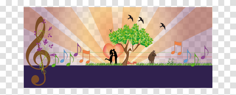 Note D Amour, Music, Person, Bird, Animal Transparent Png