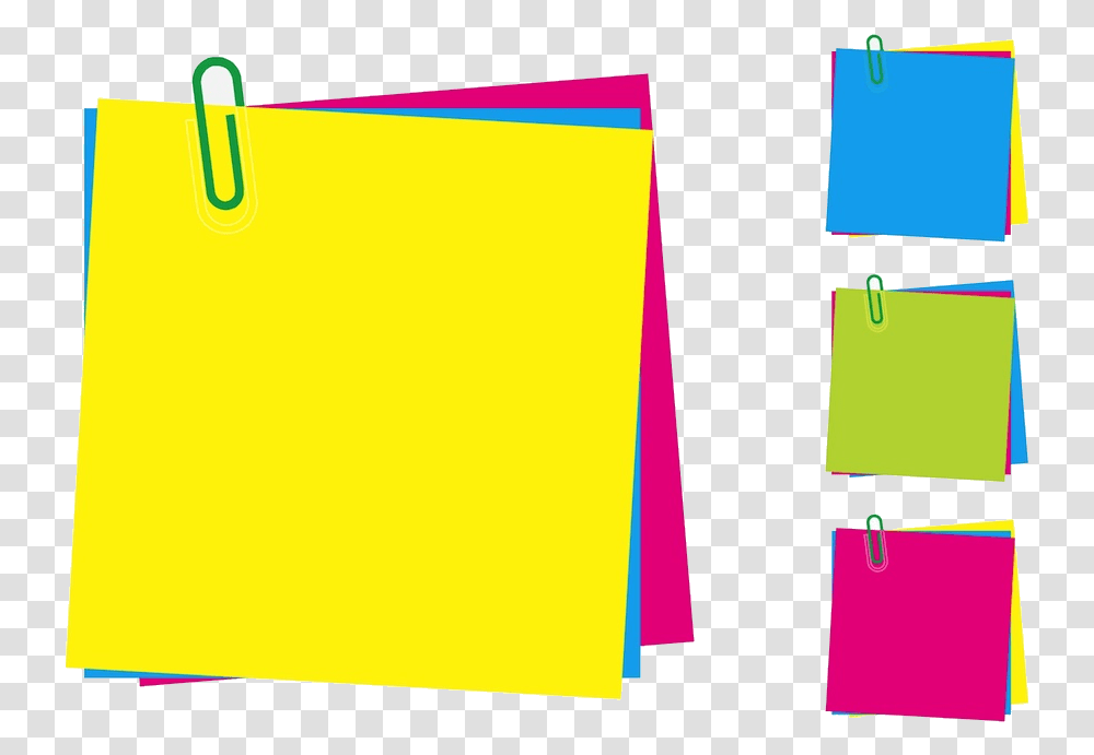 Note Free Blank Sticky Clip Art On Sticky Note Clipart For Powerpoint, File Folder, File Binder Transparent Png