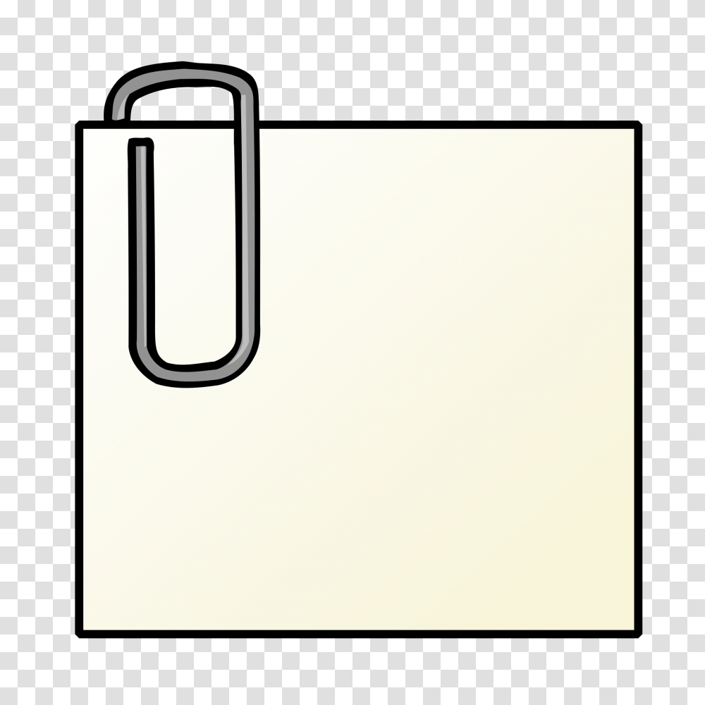 Note With Paperclip Nicu, Bag, Shopping Bag, Sack Transparent Png