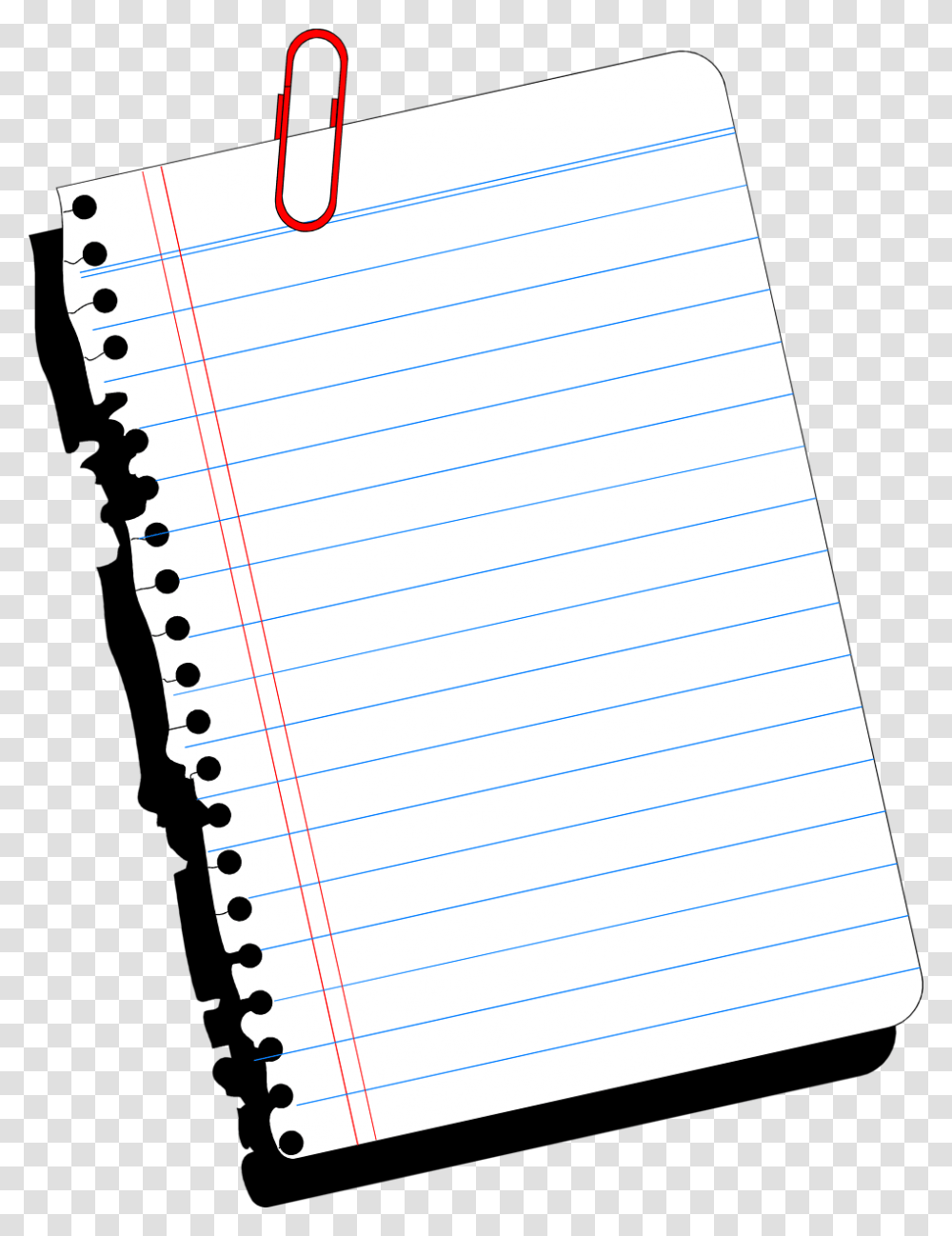 Notebook Clip Art Images Black, Page, Paper, Rug Transparent Png