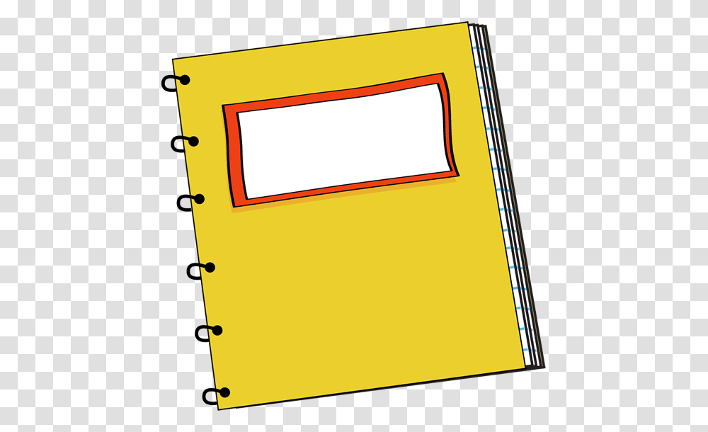 Notebook Clip Art, File Binder, File Folder, Word Transparent Png