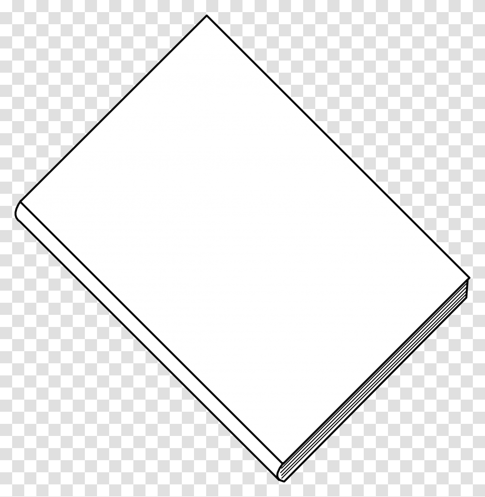 Notebook Clip Arts White Book, Triangle, Aluminium, Paper Transparent Png