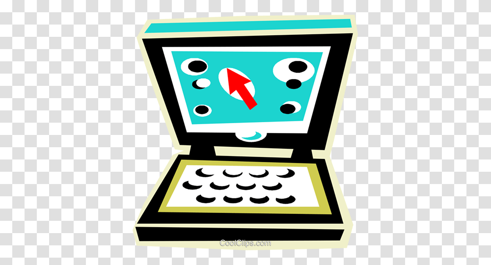 Notebook Computer Royalty Free Vector Clip Art Illustration, Game, Domino Transparent Png