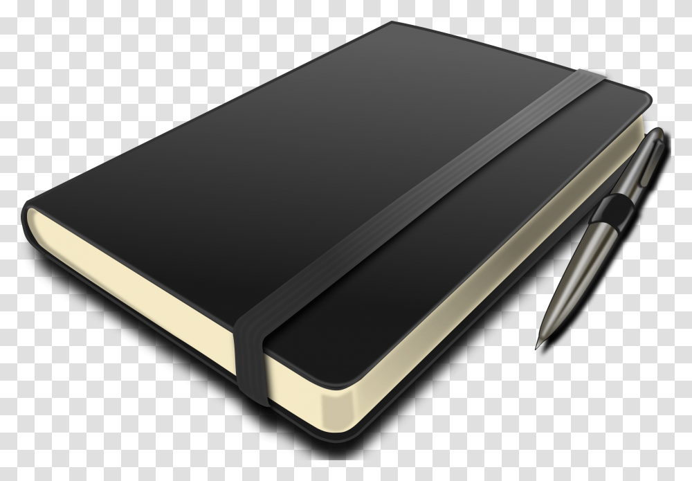 Notebook, Diary, Pen, Mobile Phone Transparent Png