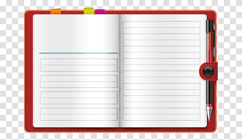 Notebook, Page, Diary Transparent Png