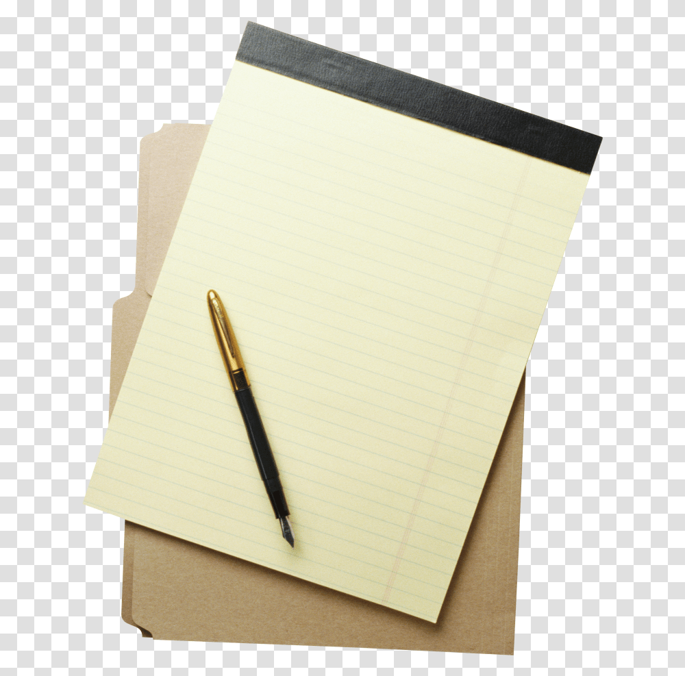 Notebook, Pen, Page, Paper Transparent Png