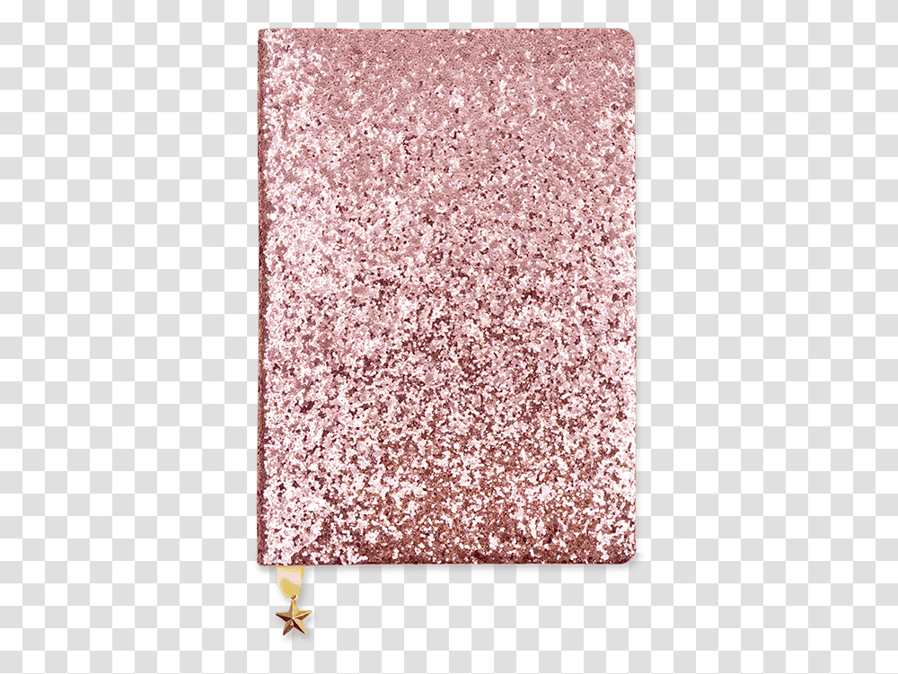 Notebook Sequin Pink Glitter Notebook, Rug, Confetti, Paper, Light Transparent Png