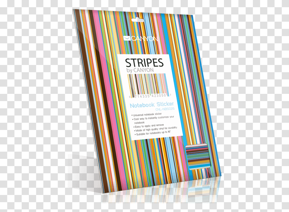 Notebook Sticker Stripes, Advertisement, Poster, Flyer, Paper Transparent Png