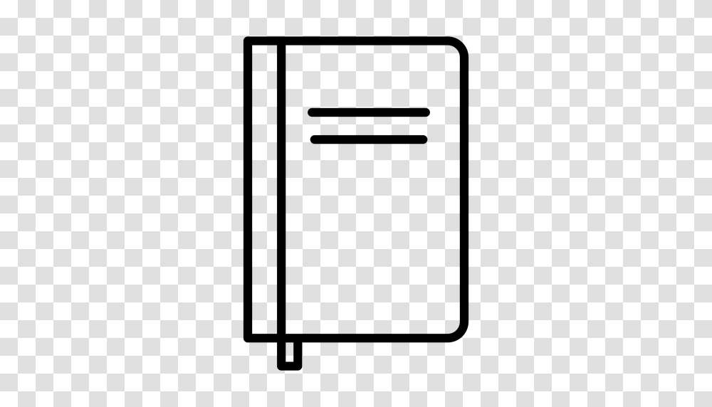 Notebook Stroke School Icon, Gray, World Of Warcraft Transparent Png