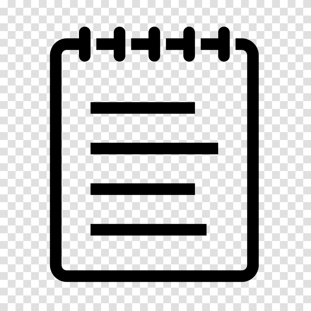 Notepad Icon, Gray, World Of Warcraft Transparent Png