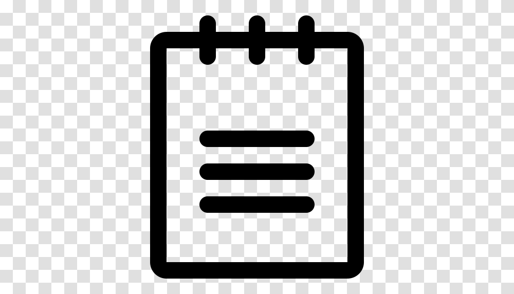 Notepad Icon With And Vector Format For Free Unlimited, Gray, World Of Warcraft Transparent Png