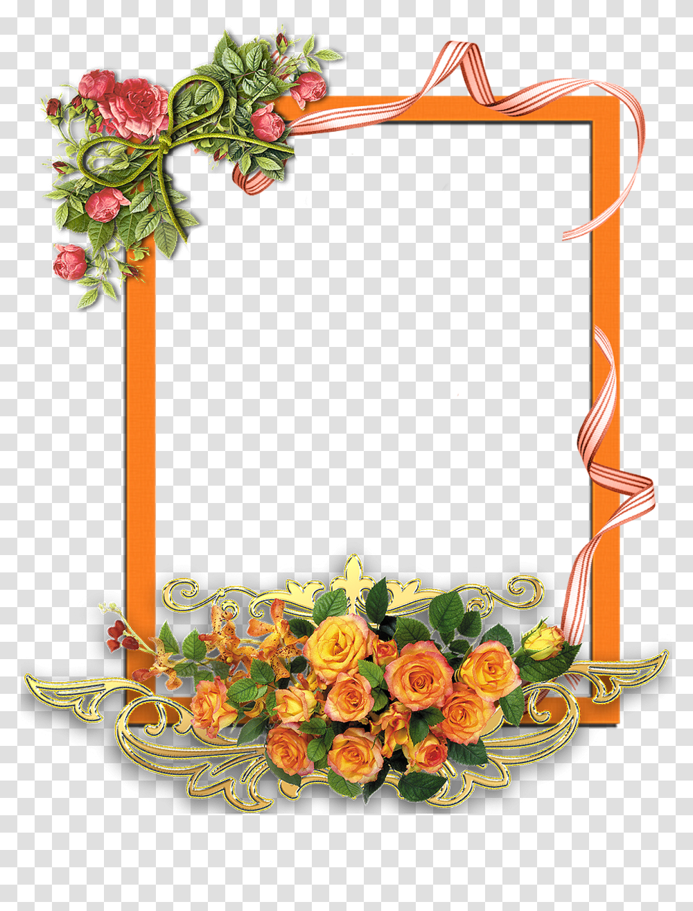 Nothing But Frames Frame Flower, Floral Design, Pattern Transparent Png