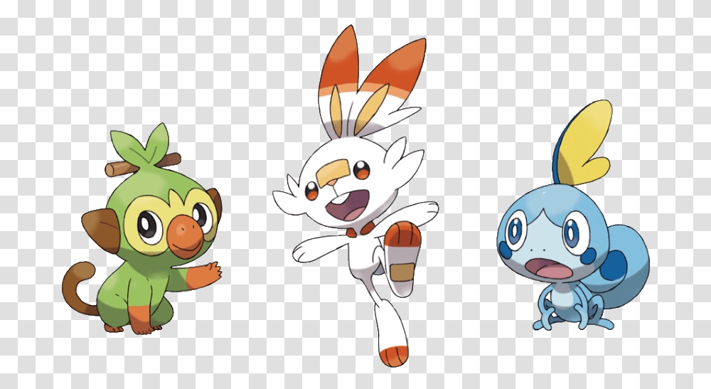 Nothing Else Was Really Revealed Other Than The Three Scorbunny Sobble Y Grookey, Toy, Ball, Angry Birds Transparent Png