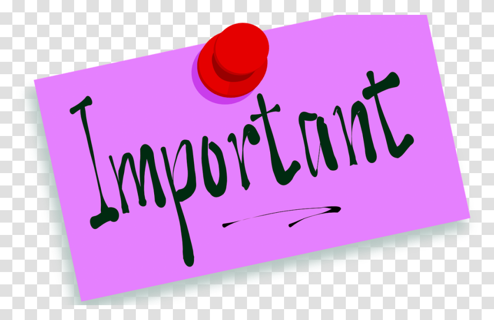 Notice Important Clip Art, Handwriting, Calligraphy, Label Transparent Png